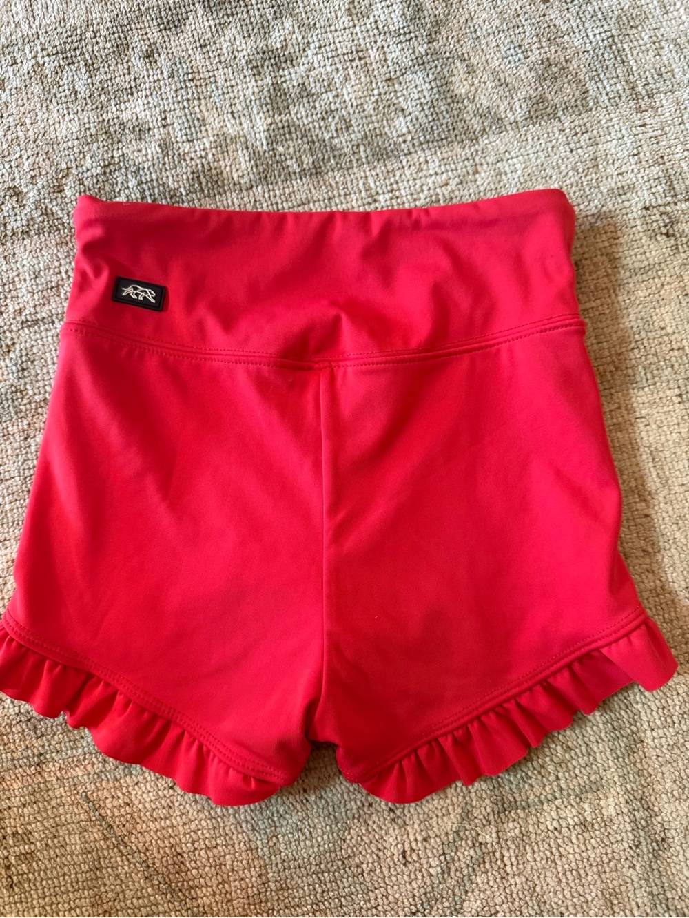 Tiger Friday Filly Booty shorts RED child XL